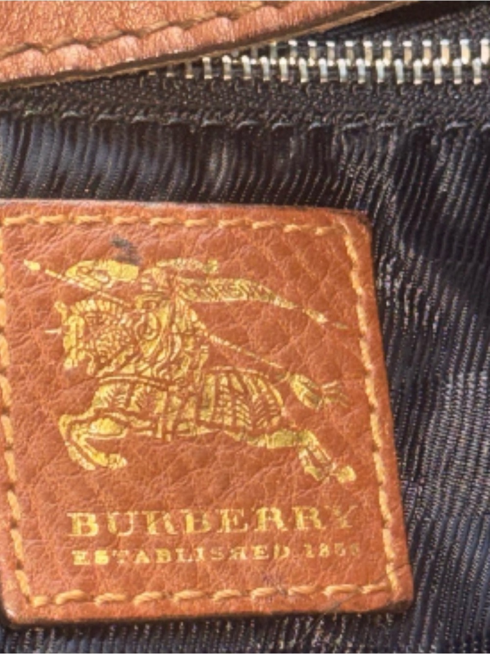 Burberry Denim Hobo Bag - Picture 8 of 12